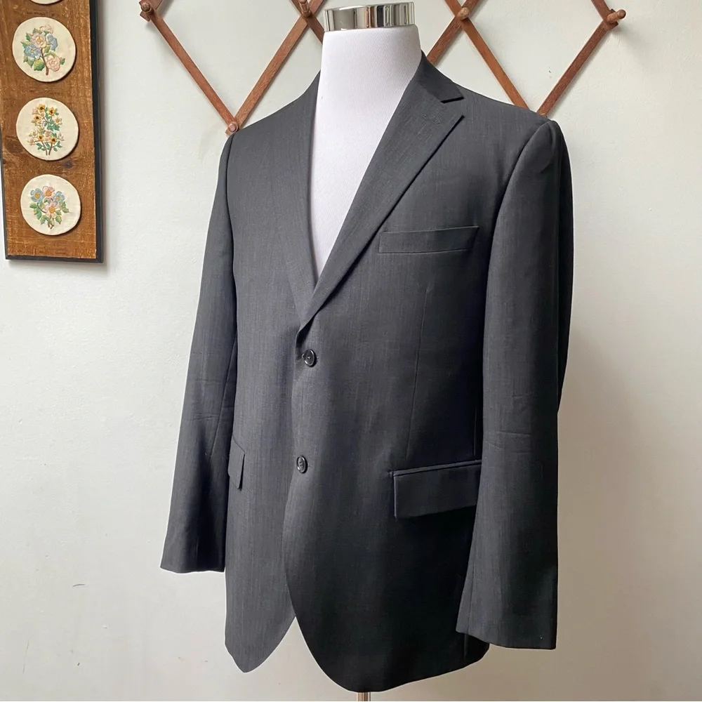 Luigi Bianchi Mantova Virgin Wool Blazer